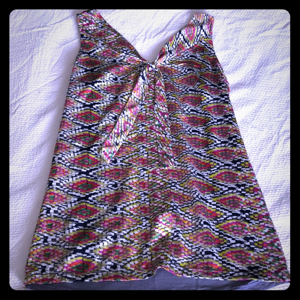 Patterned tank top camisole